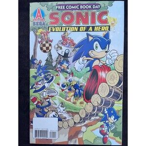Sonic – Evolution Of A Hero – Free Comic Book Day, Archie, Sega, 2009, NM